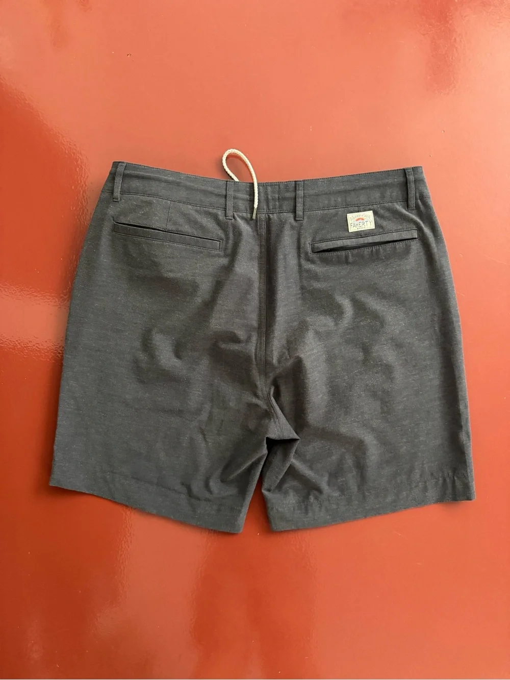 Faherty All day Shorts Charcoal gray size 34